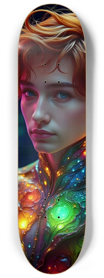 Psychedelic Gay Elf - Redhead #23 #2 8-1/4 Skateboard Deck