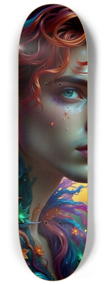 Psychedelic Gay Elf - Redhead #19 #2 8-1/4 Skateboard Deck