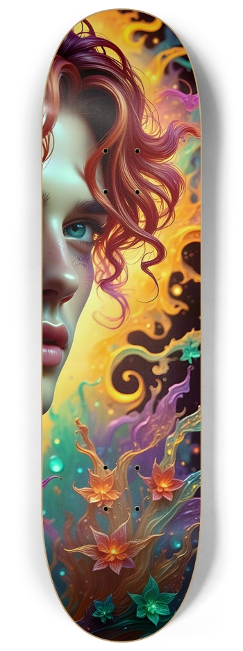 Psychedelic Gay Elf - Redhead #19 #3 8-1/4 Skateboard Deck