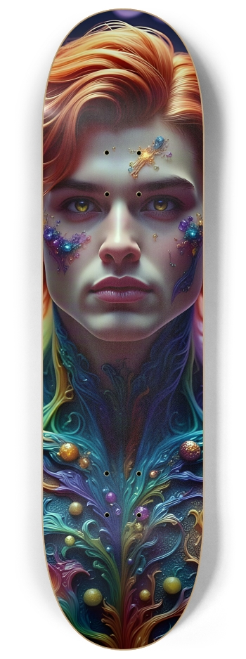 Psychedelic Gay Elf - Redhead #26 #2 8-1/4 Skateboard Deck