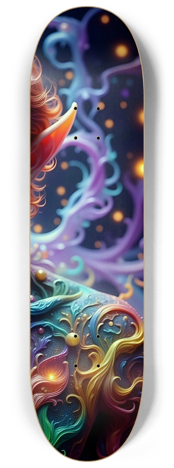 Psychedelic Gay Elf - Redhead #26 #3 8-1/4 Skateboard Deck