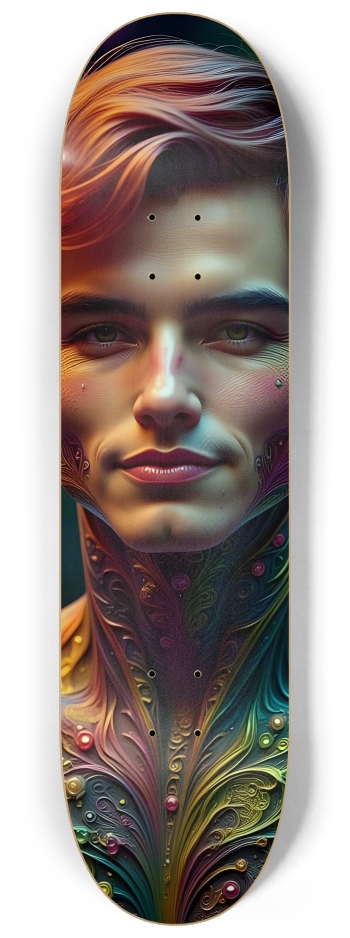 Psychedelic Gay Elf - Redhead #12 #2 8-1/4 Skateboard Deck