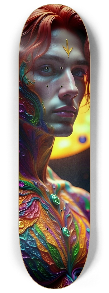 Psychedelic Gay Elf - Redhead #11 #2 8-1/4 Skateboard Deck