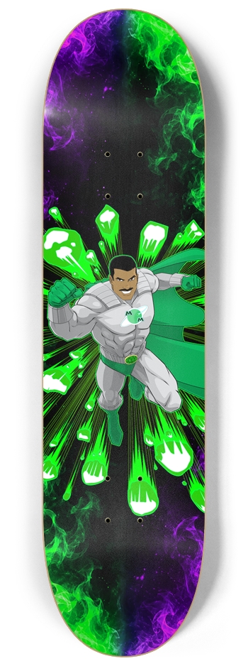 The Meteor Man 8-1/4 Skateboard Deck