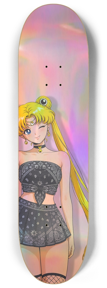 Moon 8-1/4 Skateboard Deck