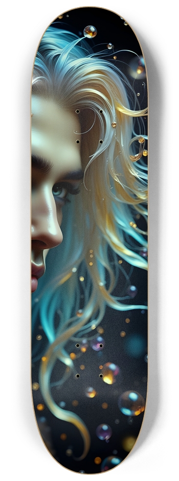 The Elf Prince - Dyed Hair #3 #3 8-1/4 Skateboard Deck