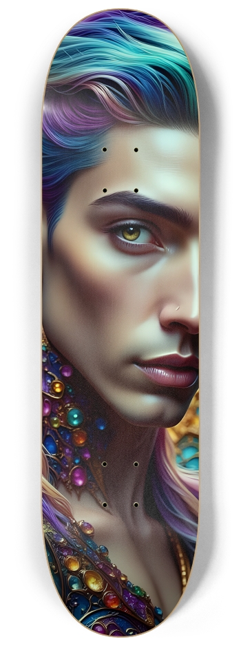 The Elf Prince - Dyed Hair #18 #2 8-1/4 Skateboard Deck