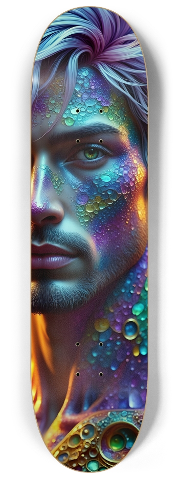 The Elf Prince - Dyed Hair #6 #2 8-1/4 Skateboard Deck