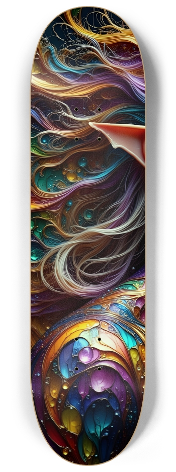 The Elf Prince - Dyed Hair #4 #1 8-1/4 Skateboard Deck