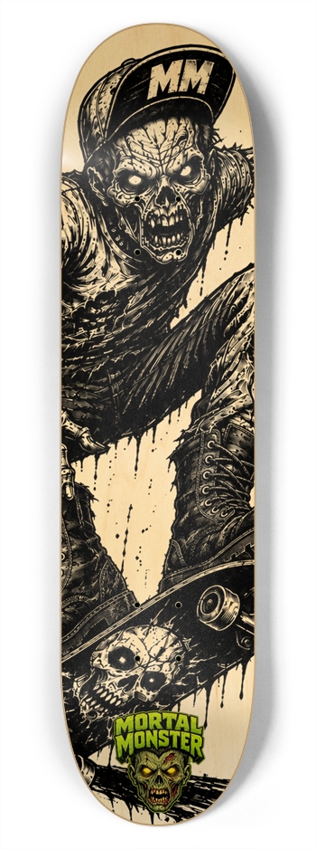 Mortal Monster 80's Skate Punk Zombie