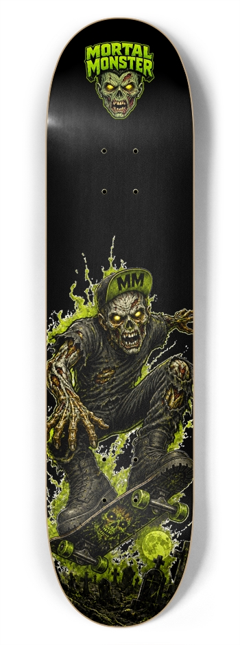 Mortal Monster 80's Skate Punk Zombie Color