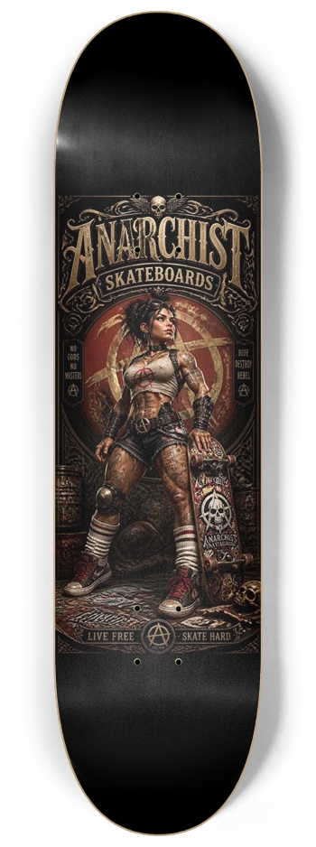 Live Free 8-1/4 Skateboard Deck