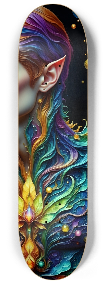 The Elf Prince - Dyed Hair #32 #2 8-1/4 Skateboard Deck