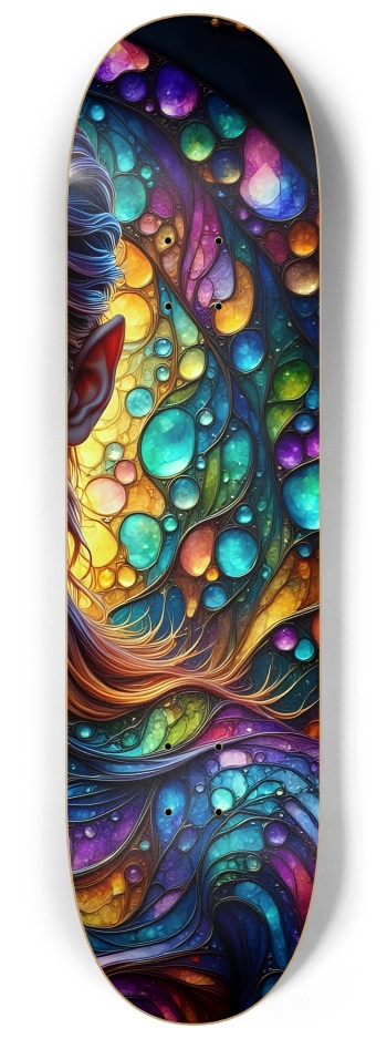 The Elf Prince - Dyed Hair #49 #3 8-1/4 Skateboard Deck