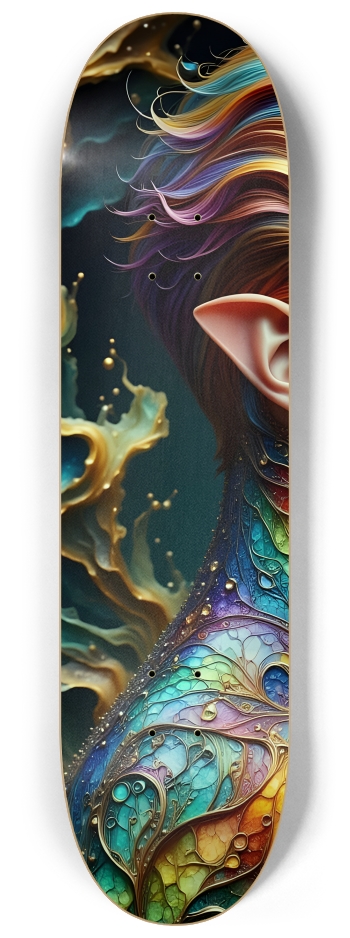 The Elf Prince - Dyed Hair #28 #1 8-1/4 Skateboard Deck