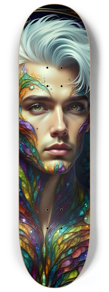 The Elf Prince - Dyed Hair #60 #2 8-1/4 Skateboard Deck