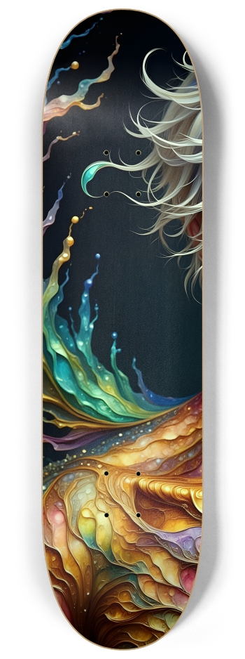 The Elf Prince - Dyed Hair #40 #1 8-1/4 Skateboard Deck