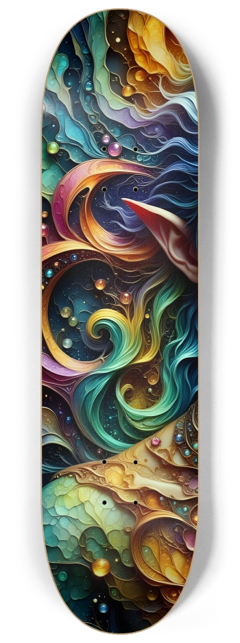 The Elf Prince - Dyed Hair #35 #1 8-1/4 Skateboard Deck