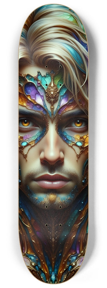 The Elf Prince - Dyed Hair #51 #2 8-1/4 Skateboard Deck