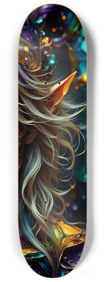 The Elf Prince - Dyed Hair #51 #3 8-1/4 Skateboard Deck