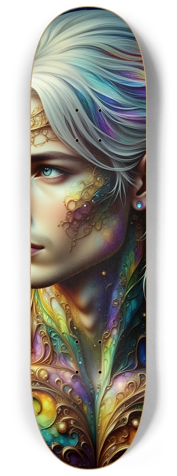 The Elf Prince - Dyed Hair #50 #2 8-1/4 Skateboard Deck