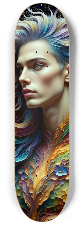 The Elf Prince - Dyed Hair #39 #2 8-1/4 Skateboard Deck