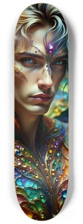 The Elf Prince - Dyed Hair #24 #2 8-1/4 Skateboard Deck