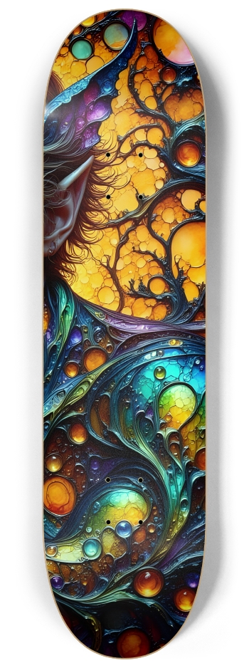 The Elf Prince - Dyed Hair #46 #3 8-1/4 Skateboard Deck
