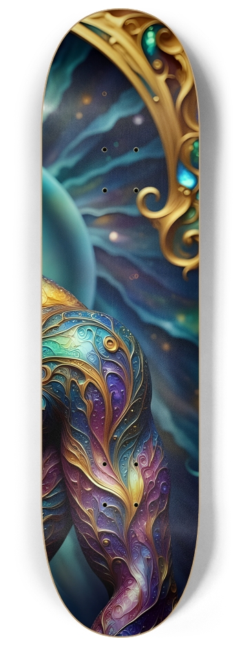 The Elf Prince - Dyed Hair #21 #3 8-1/4 Skateboard Deck