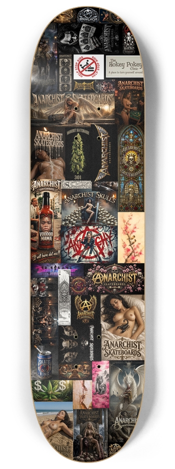 ANARCHIST Tiles 8-1/4 Skateboard Deck