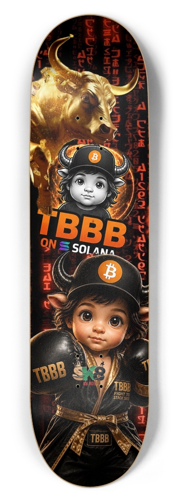 TBBB Skateboard 8-1/2 Skateboard Deck