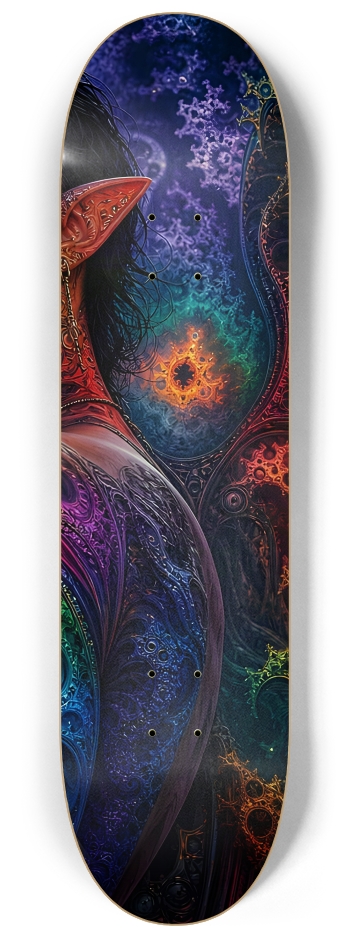 Psychedelic Gay Fractal Jet Black Elf #2 #3
