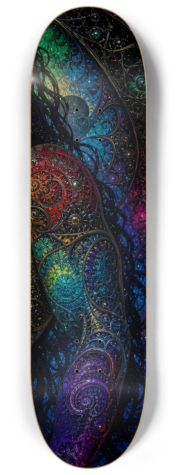 Psychedelic Gay Fractal Jet Black Elf #23 #3