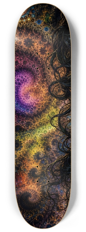 Psychedelic Gay Fractal Jet Black Elf #30 #1
