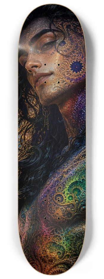 Psychedelic Gay Fractal Jet Black Elf #30 #2