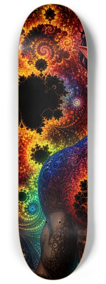 Psychedelic Gay Fractal Jet Black Elf #12 #1