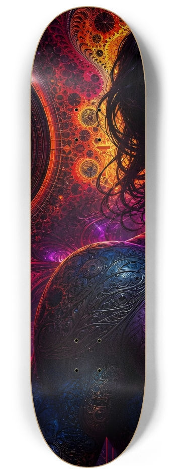 Psychedelic Gay Fractal Jet Black Elf #22 #1