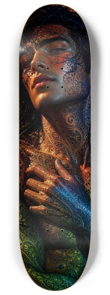 Psychedelic Gay Fractal Jet Black Elf #19 #2