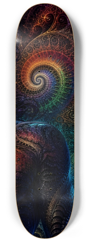 Psychedelic Gay Fractal Jet Black Elf #27 #3