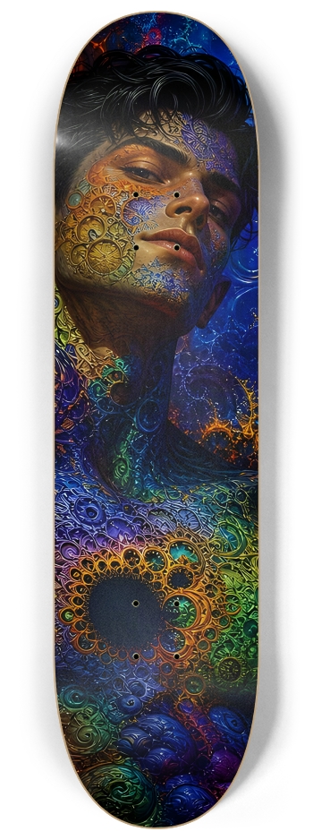 Psychedelic Gay Fractal Jet Black Elf #13 #2