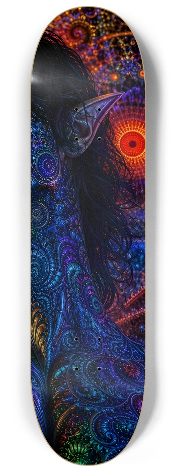 Psychedelic Gay Fractal Jet Black Elf #16 #3