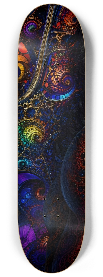 Psychedelic Gay Fractal Jet Black Elf #28 #1