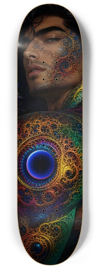 Psychedelic Gay Fractal Jet Black Elf #28 #2