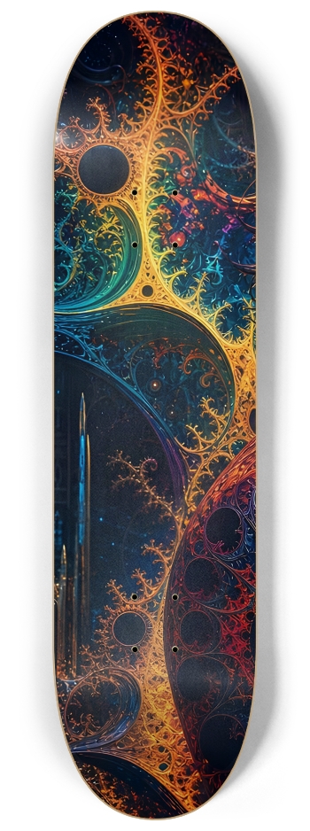 Psychedelic Gay Fractal Jet Black Elf #8 #1