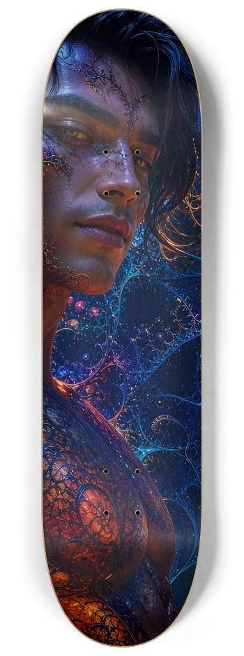 Psychedelic Gay Fractal Jet Black Elf #8 #3