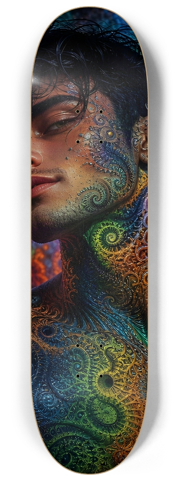 Psychedelic Gay Fractal Jet Black Elf #1 #2