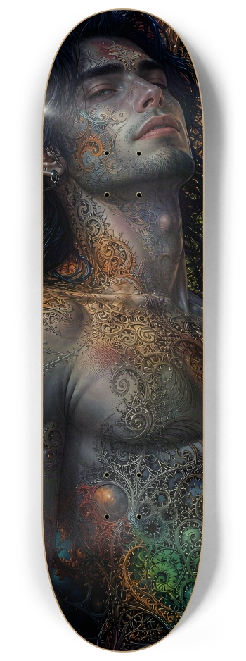 Psychedelic Gay Fractal Jet Black Elf #11 #2