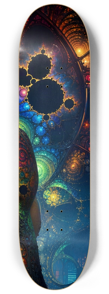 Psychedelic Gay Fractal Jet Black Elf #26 #3
