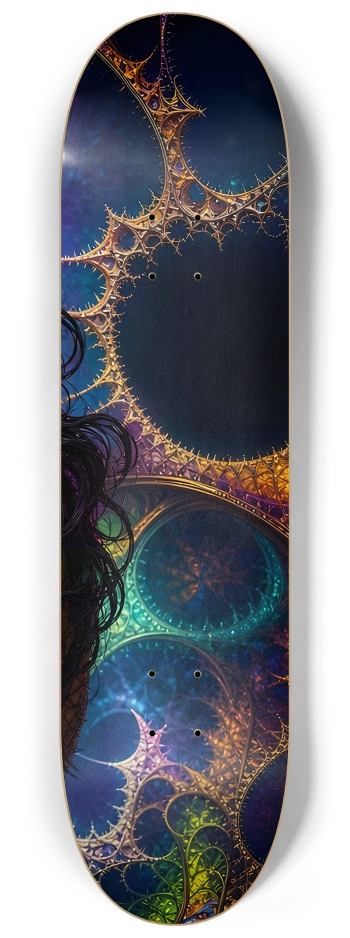 Psychedelic Gay Fractal Jet Black Elf #25 #3