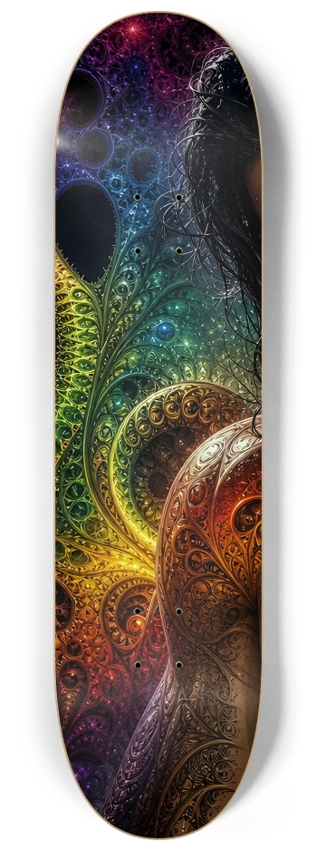 Psychedelic Gay Fractal Jet Black Elf #6 #1